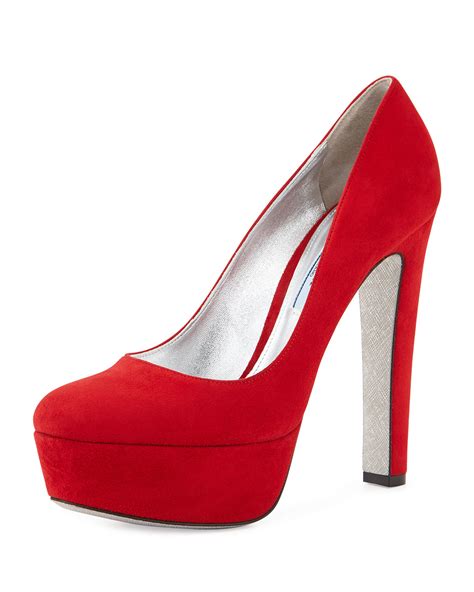 prada heels pumps|Prada high heel pumps.